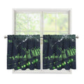 Flying Dutchman Ghost Pirate Ship Print Tier Curtains