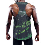 Flying Dutchman Ghost Pirate Ship Print Training Tank Top