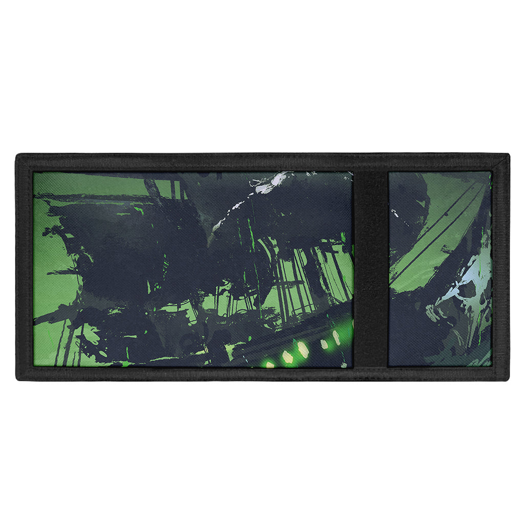 Flying Dutchman Ghost Pirate Ship Print Trifold Wallet