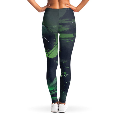 Flying Dutchman Ghost Pirate Ship Print Women's Leggings