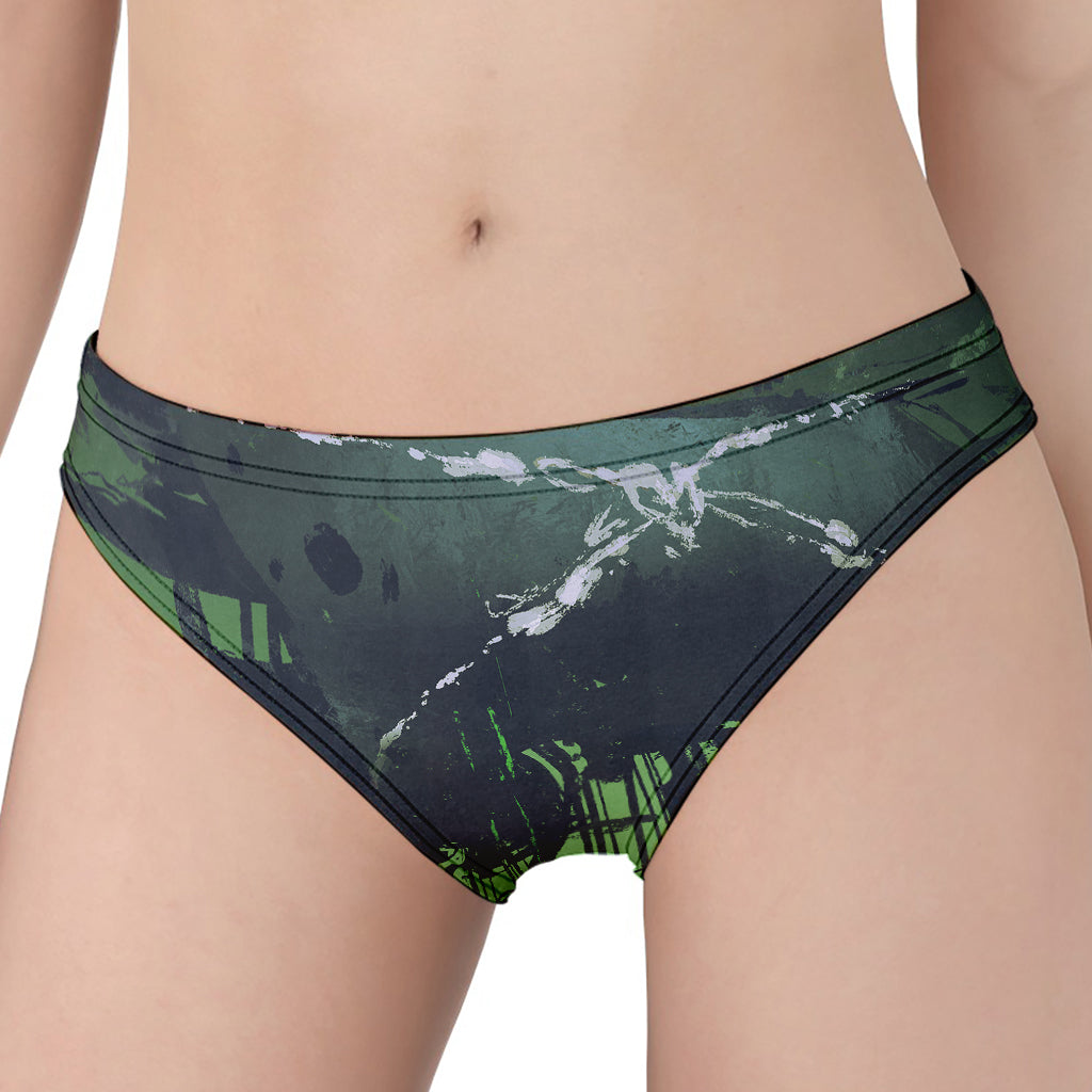 Flying Dutchman Ghost Pirate Ship Print Women's Panties