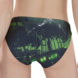 Flying Dutchman Ghost Pirate Ship Print Women's Panties