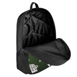 Flying Poker Cards Print 17 Inch Backpack