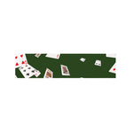 Flying Poker Cards Print Bed Runner