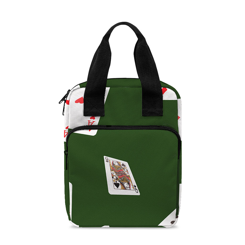 Flying Poker Cards Print Bible Tote Bag