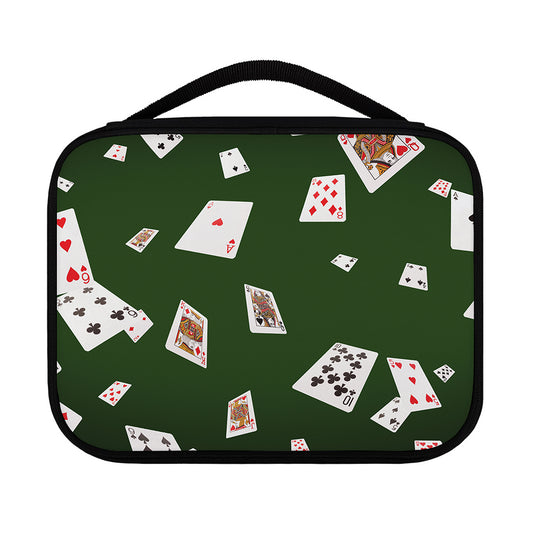 Flying Poker Cards Print Classic Bible Case