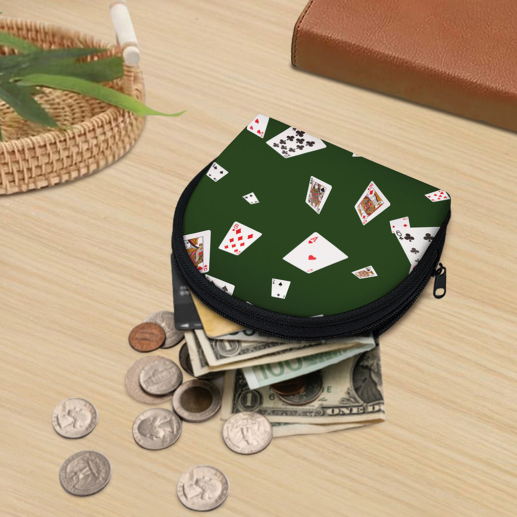 Flying Poker Cards Print Coin Purse