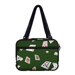 Flying Poker Cards Print Double Strap Bible Bag