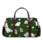 Flying Poker Cards Print Duffle Bag