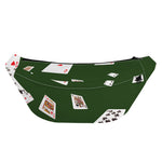 Flying Poker Cards Print Fanny Pack