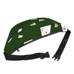 Flying Poker Cards Print Fanny Pack
