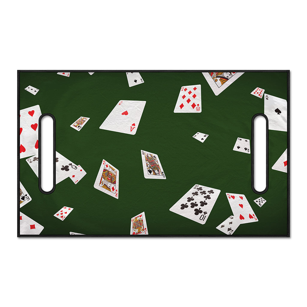 Flying Poker Cards Print Golf Cart Seat Cover