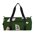 Flying Poker Cards Print Gym Bag