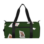 Flying Poker Cards Print Gym Bag