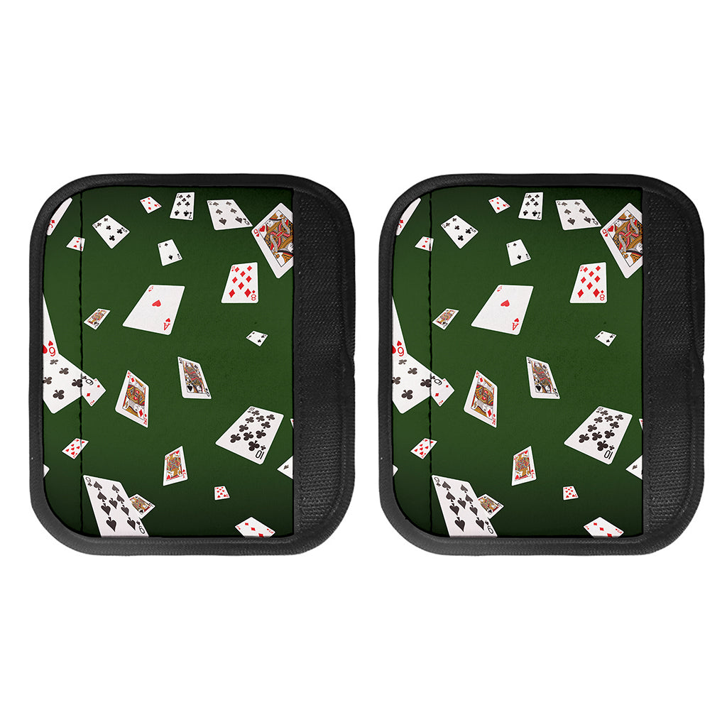 Flying Poker Cards Print Handle Covers