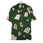 Flying Poker Cards Print Hawaiian Shirt