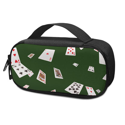 Flying Poker Cards Print Insulin Cooler Travel Case
