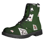 Flying Poker Cards Print Backpack