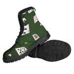 Flying Poker Cards Print Backpack