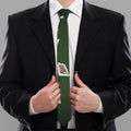 Flying Poker Cards Print Necktie