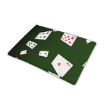 Flying Poker Cards Print Pet Cooling Mat Cover