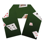Flying Poker Cards Print Scarf