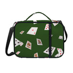 Flying Poker Cards Print Shoulder Strap Bible Bag