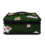 Flying Poker Cards Print Small Lunch Bag