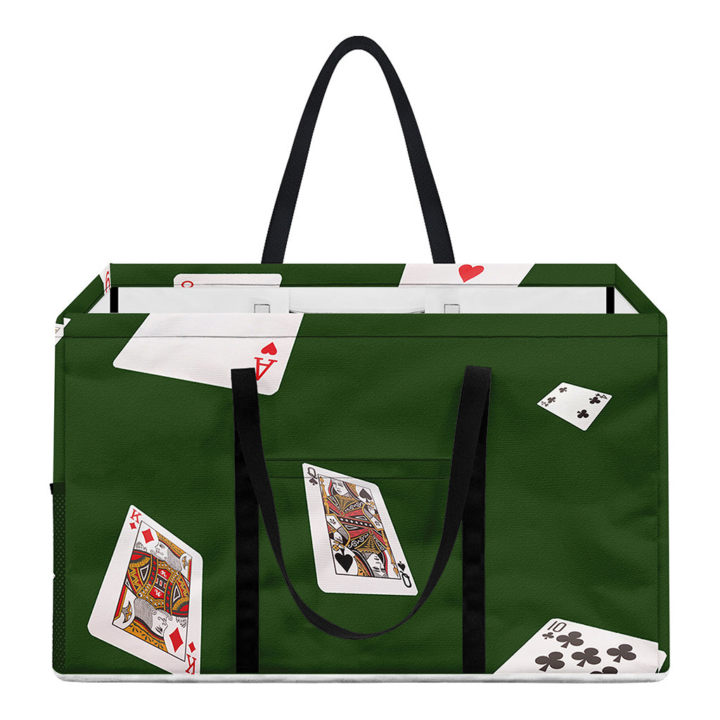 Flying Poker Cards Print Utility Tote Bag