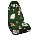 Flying Poker Cards Print Waterproof Car Seat Cover