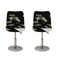 Flying US Dollar Print Bar Stool Covers