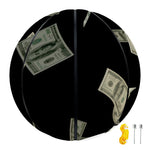 Flying US Dollar Print Basketball