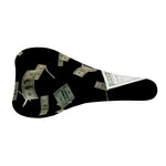 Flying US Dollar Print Bicycle Seat Cover