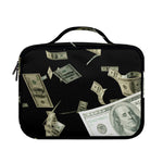 Flying US Dollar Print Briefcase Bible Bag