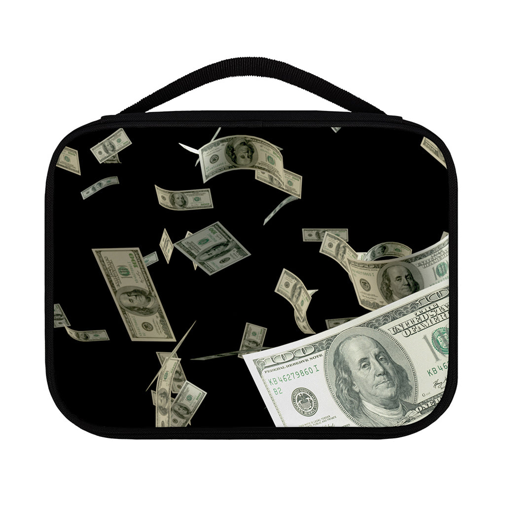 Flying US Dollar Print Classic Bible Case