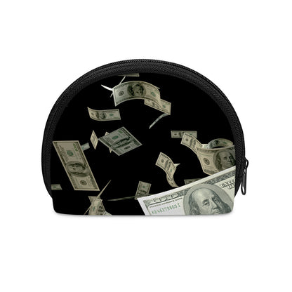 Flying US Dollar Print Coin Purse