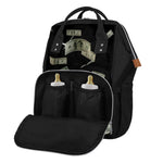 Flying US Dollar Print Diaper Bag