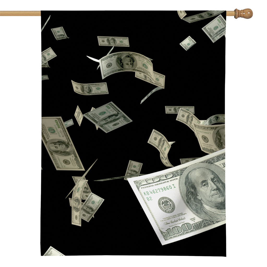 Flying US Dollar Print House Flag