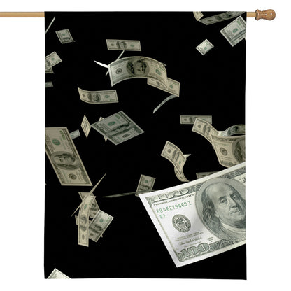 Flying US Dollar Print House Flag