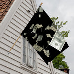 Flying US Dollar Print House Flag