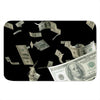 Flying US Dollar Print Indoor Door Mat