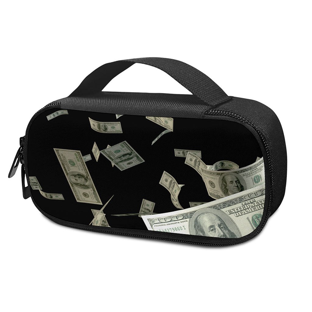Flying US Dollar Print Insulin Cooler Travel Case
