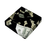 Flying US Dollar Print Outdoor Seat Cushion Cover