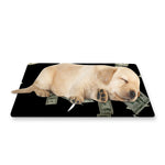 Flying US Dollar Print Pet Cooling Mat Cover