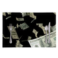 Flying US Dollar Print Placemat