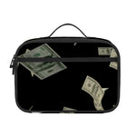 Flying US Dollar Print Portable Lunch Bag