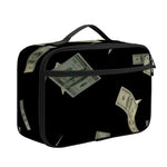 Flying US Dollar Print Portable Lunch Bag