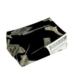 Flying US Dollar Print Rectangle Tissue Box Cover
