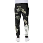 Flying US Dollar Print Scuba Joggers