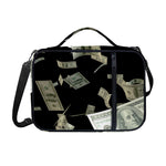 Flying US Dollar Print Shoulder Strap Bible Bag